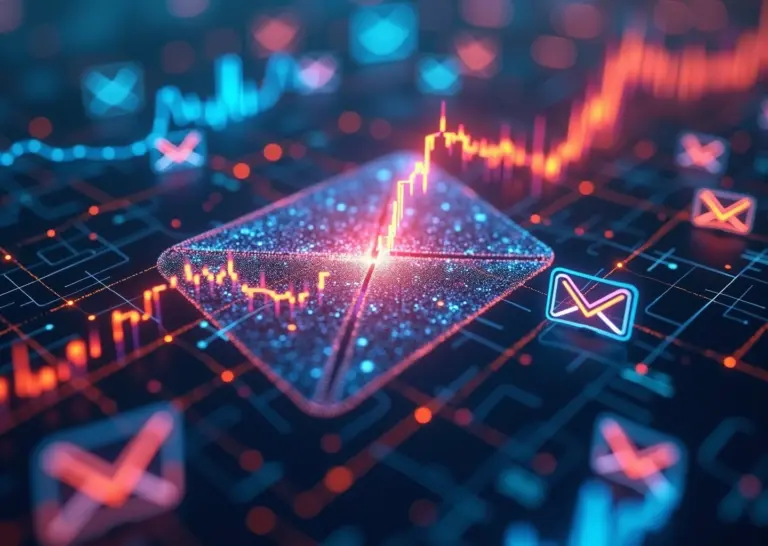 Иллюстрация автоматизации email-рассылок с помощью искусственного интеллекта на российском рынке электронной коммерции